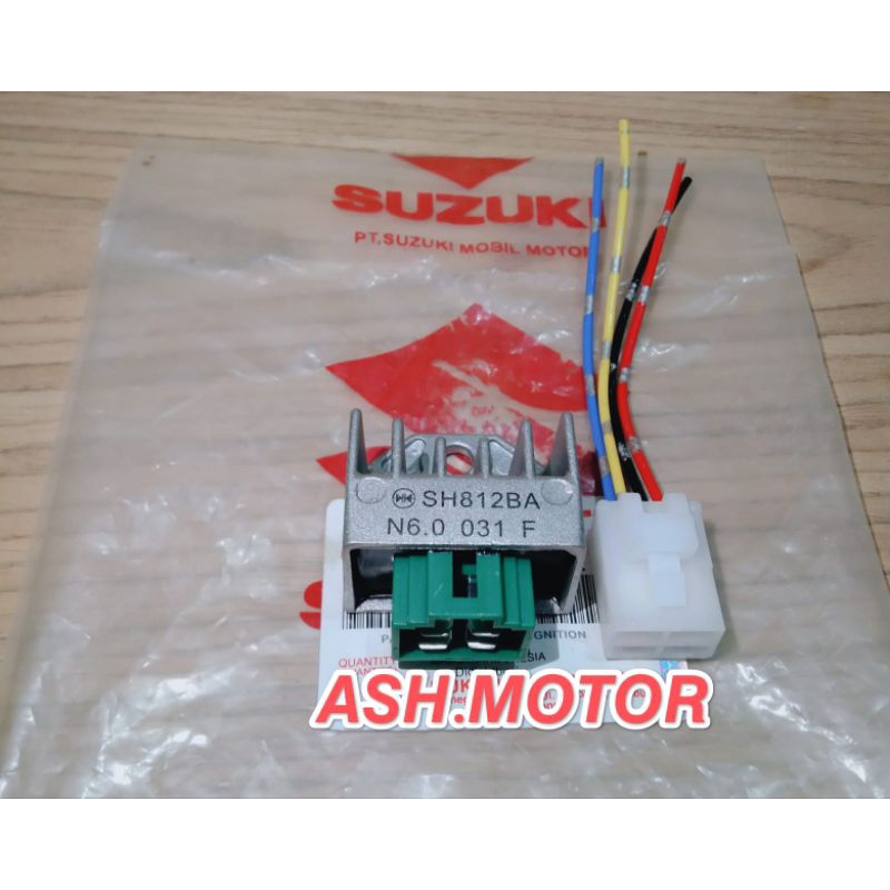 Kiprok regulator+soket Suzuki smash, shogun 110,shogun 125,satria fu 150