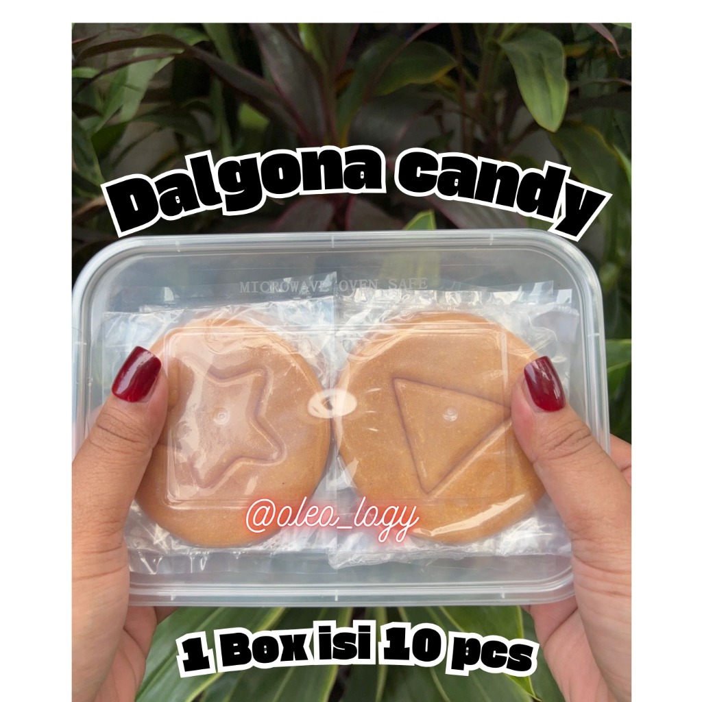 

Classica2106 Dalgona Candy Squid Game 1 Box Isi 10 Pcs / Permen Viral Korea