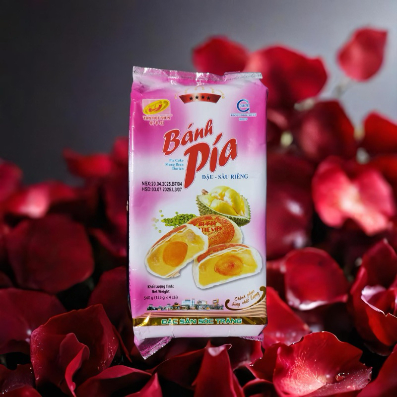 

Pia Durian IMPORTED VIETNAM DAU-SAU-RIENG( Bahn Pia Dau-sau rieng)