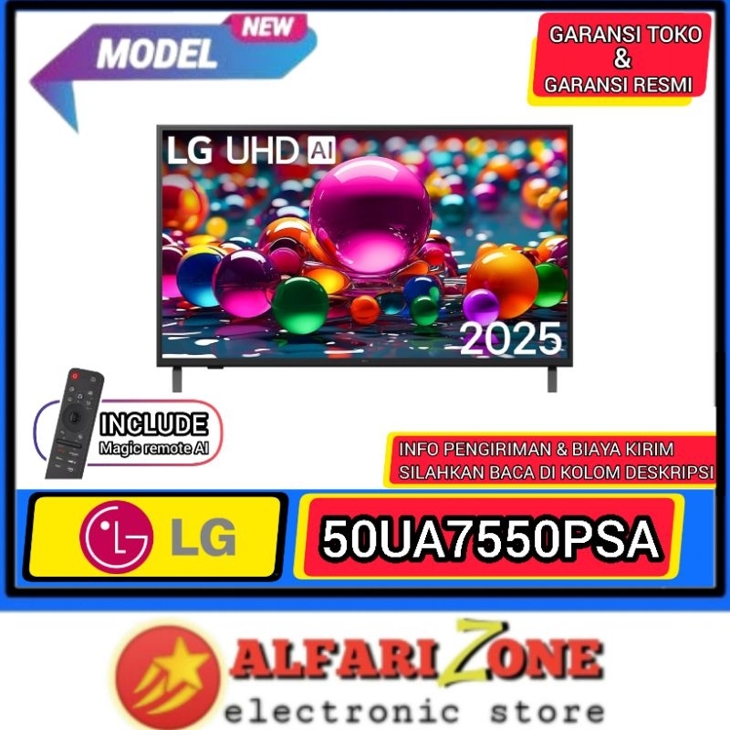 LG 50UA7550PSA Smart TV LG 50 inch 4K UHD TV LG 50" 50UA7550
