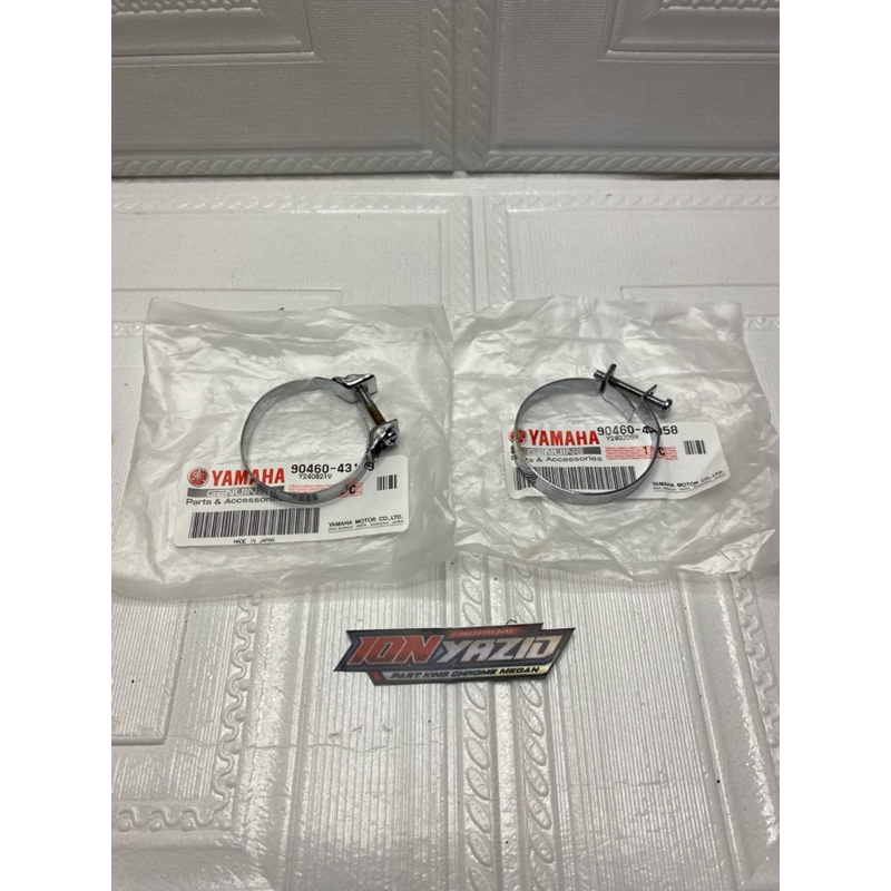 KLEM KARBU RX KING ORIGINAL BARU FINISHING CHROME