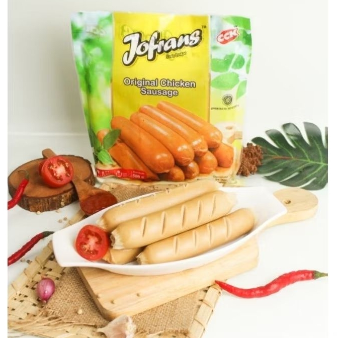

Jofrans sosis ayam original 500 gr