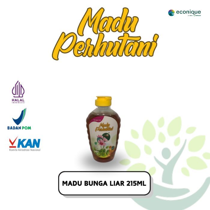 

Madu Perhutani Bunga Liar 215 ml / 300 gr