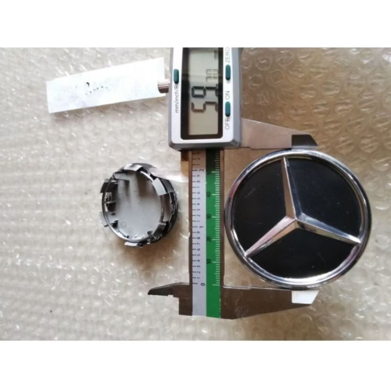 dop roda velg mobil Mercedez original diameter 6cm