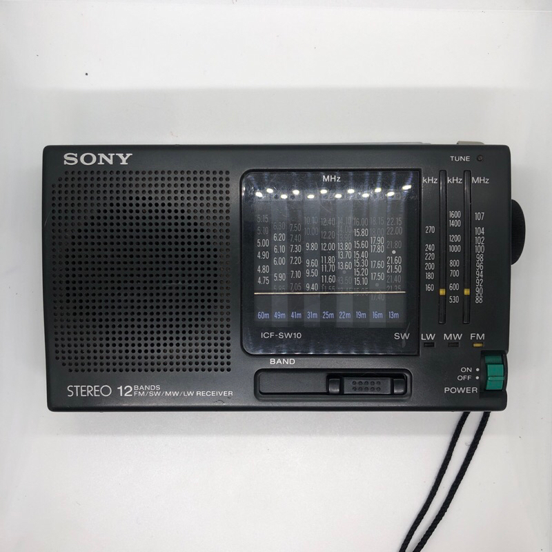 SONY 12 Bands World Band Receiver ICF-SW11