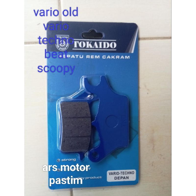 Dispad cakram depan kampas rem depan vario 110 vario techno scoopy beat