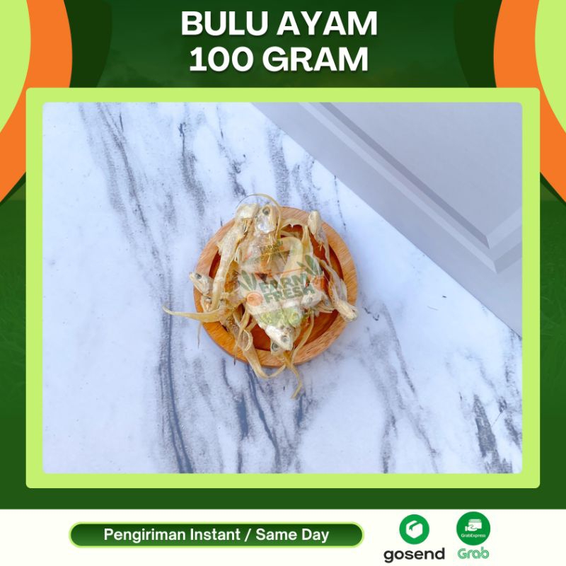 

Ikan Bulu Ayam 100gram [KIRIM INSTANT]