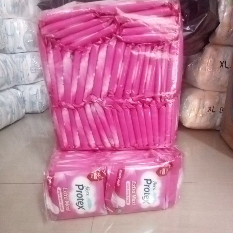 PEMBALUT WANITA Hers Protex Extra Maxi MURAH Isi 50