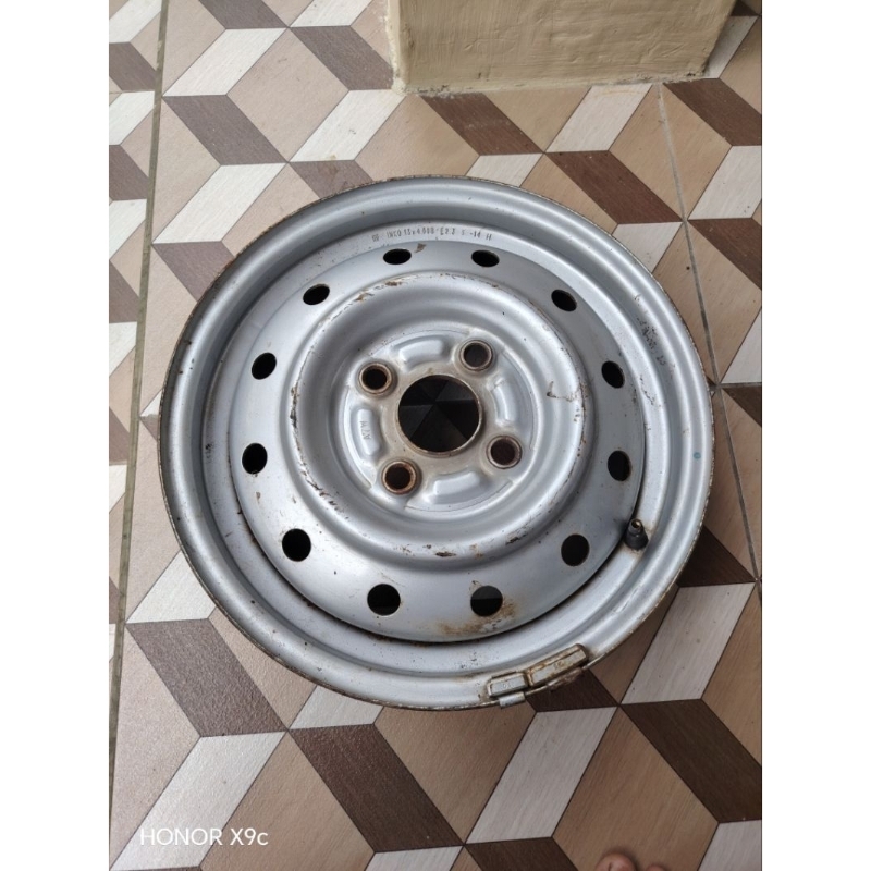 velg velk mobil ring 13 lebar 4cm lubang pcb 4×100 original ori asli second