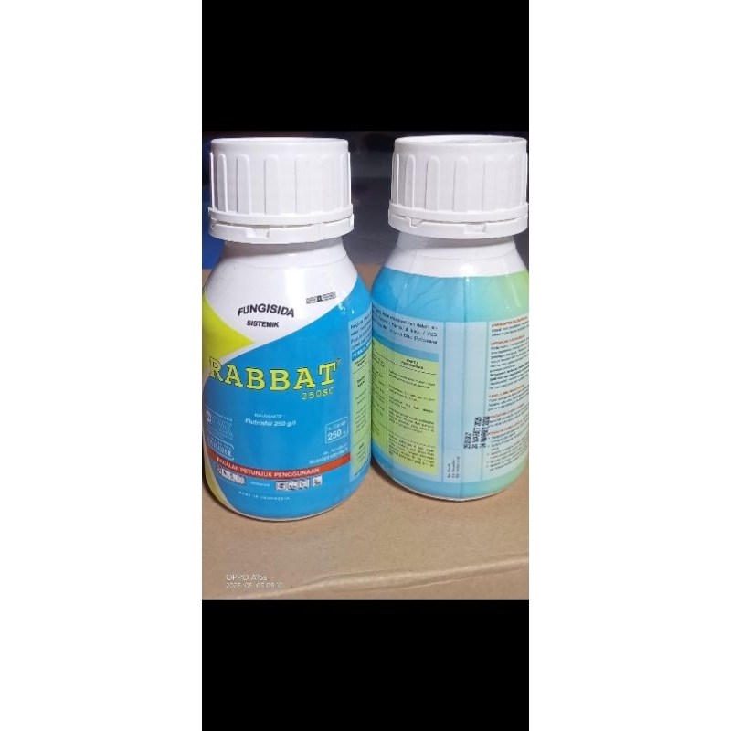 fungisida sistemik RABBAT 250EC.Kemasan 250ml  original pabrik