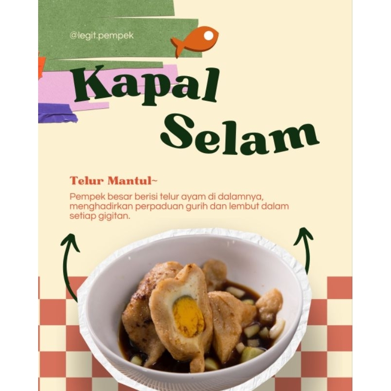 

Pempek Kapal Selam