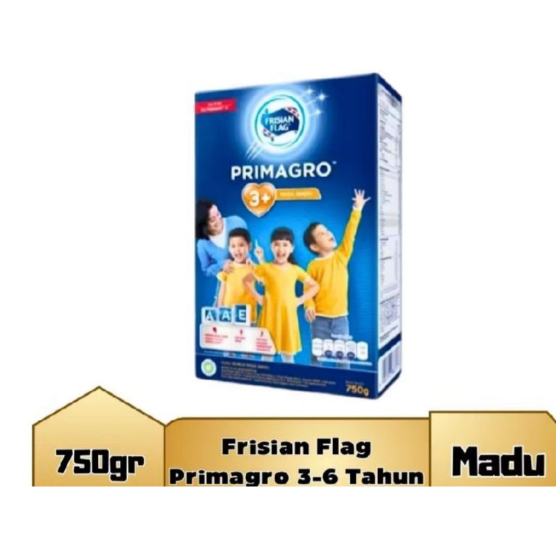 

Frisian Flag Primagro 3+ madu/Vanila 750g-Susu Pertumbuhan Anak Bubuk