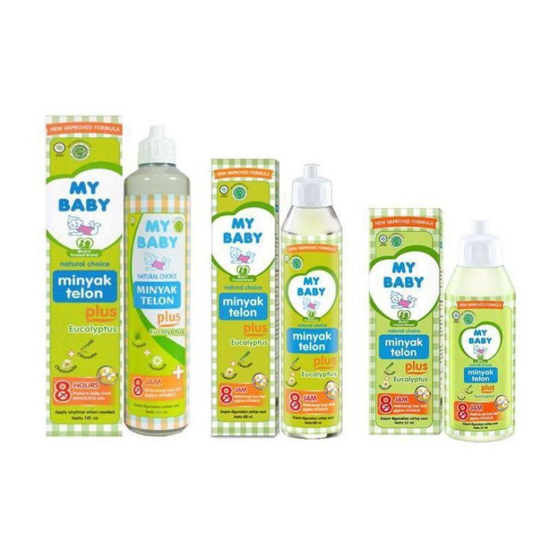 MY BABY TELON 90ML | 60ML /MINYAK TELON MY BABY