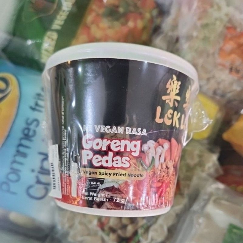 

MIE CUP / VEGETARIAN / MIE VEGAN RASA GORENG PEDAS 68GRAM