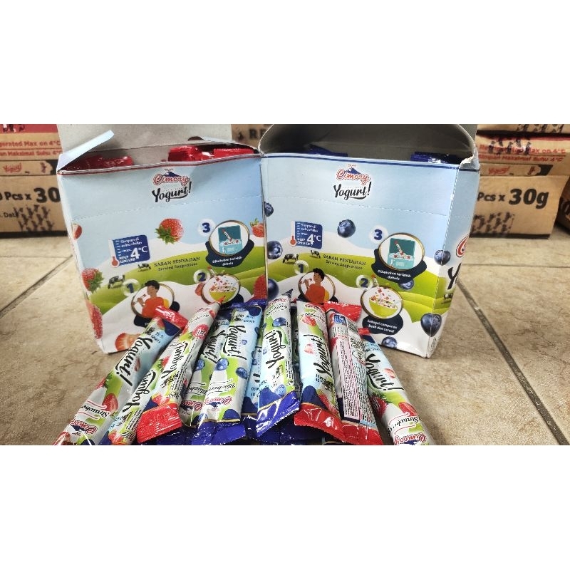 

CIMORY YOGURT STICK 40GR ISI 25PCS + FREE 3 PCS 30GR