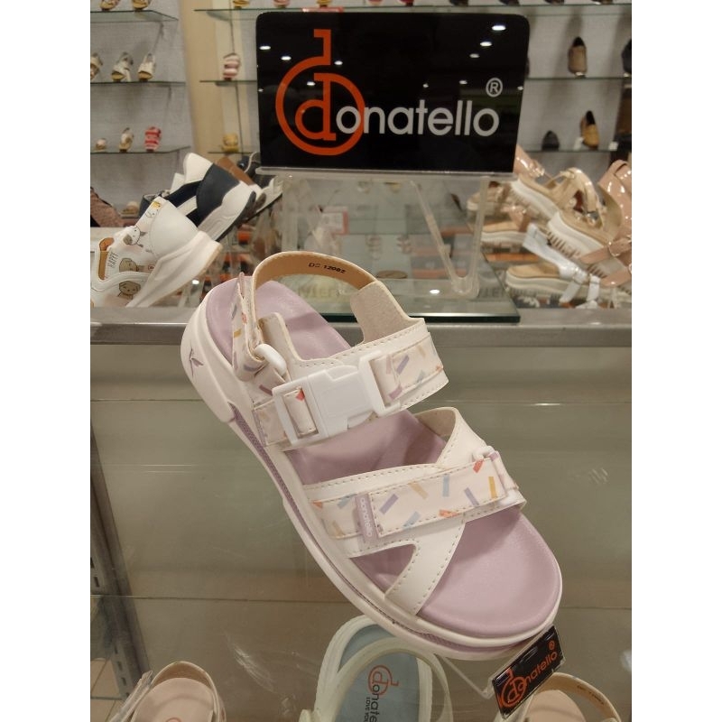 Sepatu sandal anak wanita donatello lavender