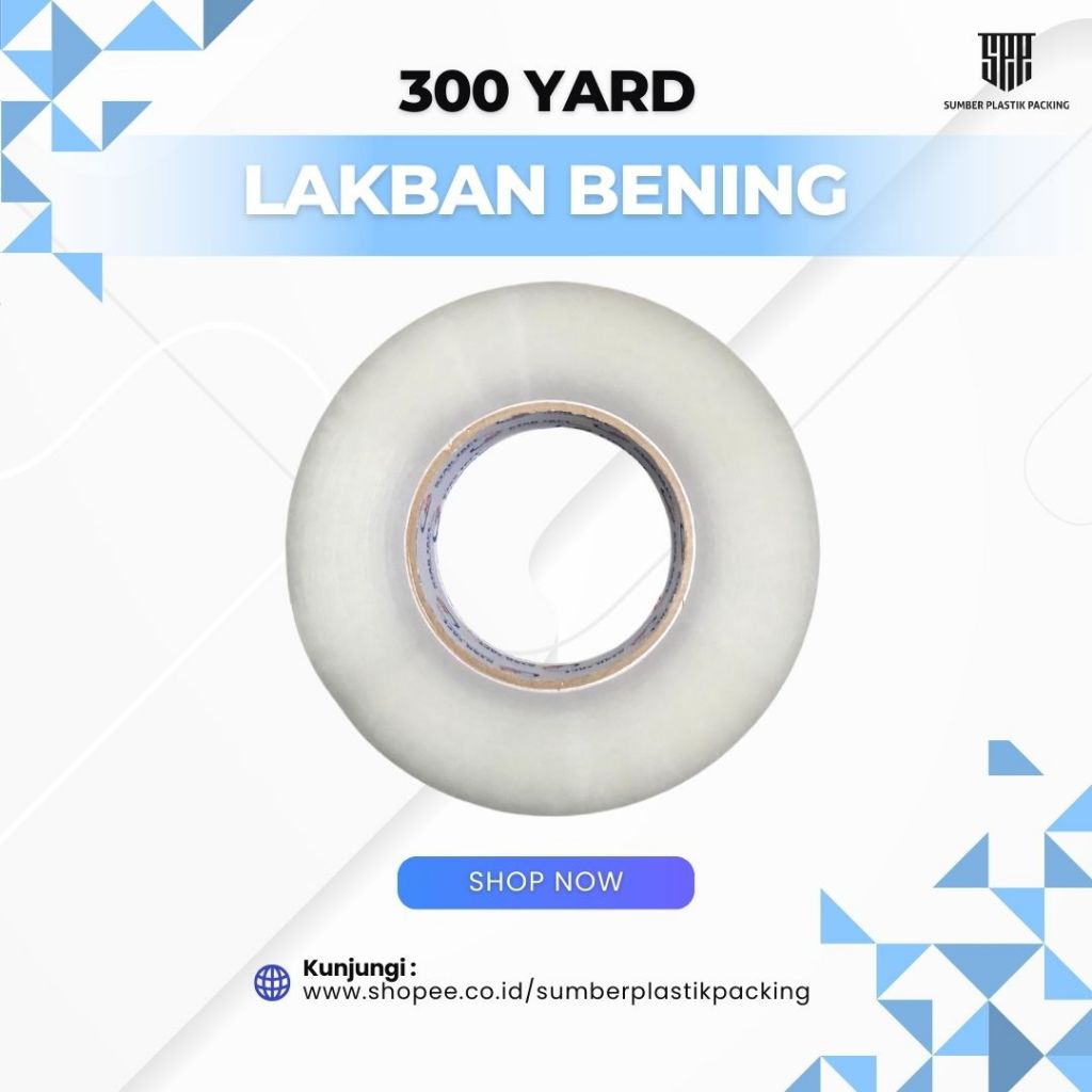

Lakban Selotip Clear White Bening Panjang Lakban 300 YARD ASLI