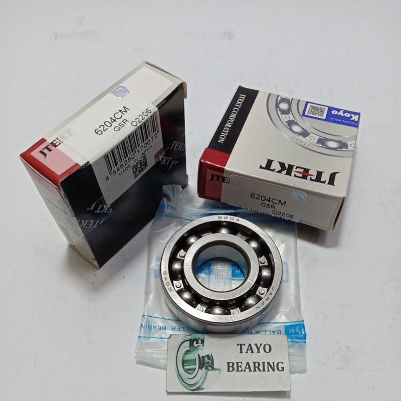 BEARING 6204 CM KOYO JAPAN 6204CM KOYO