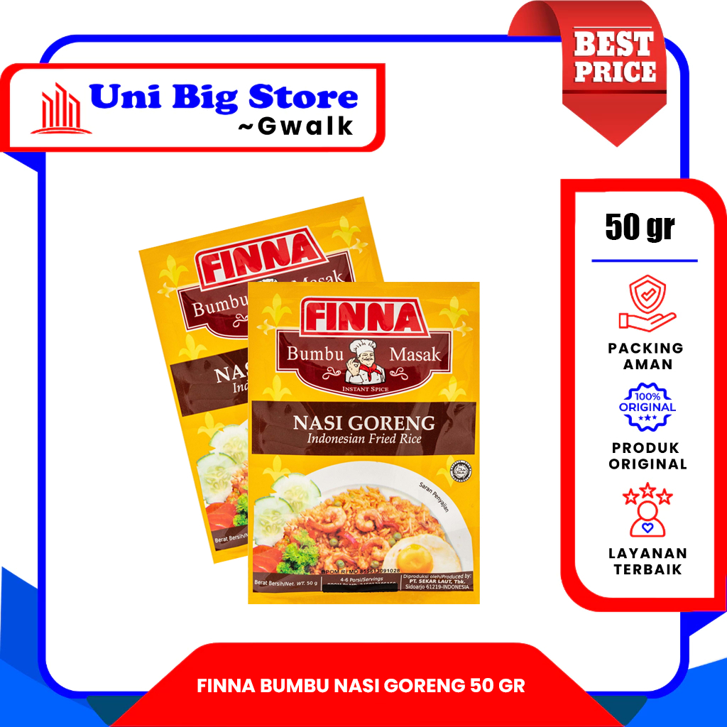 

FINNA BUMBU MASAK NASI GORENG - 50 gr