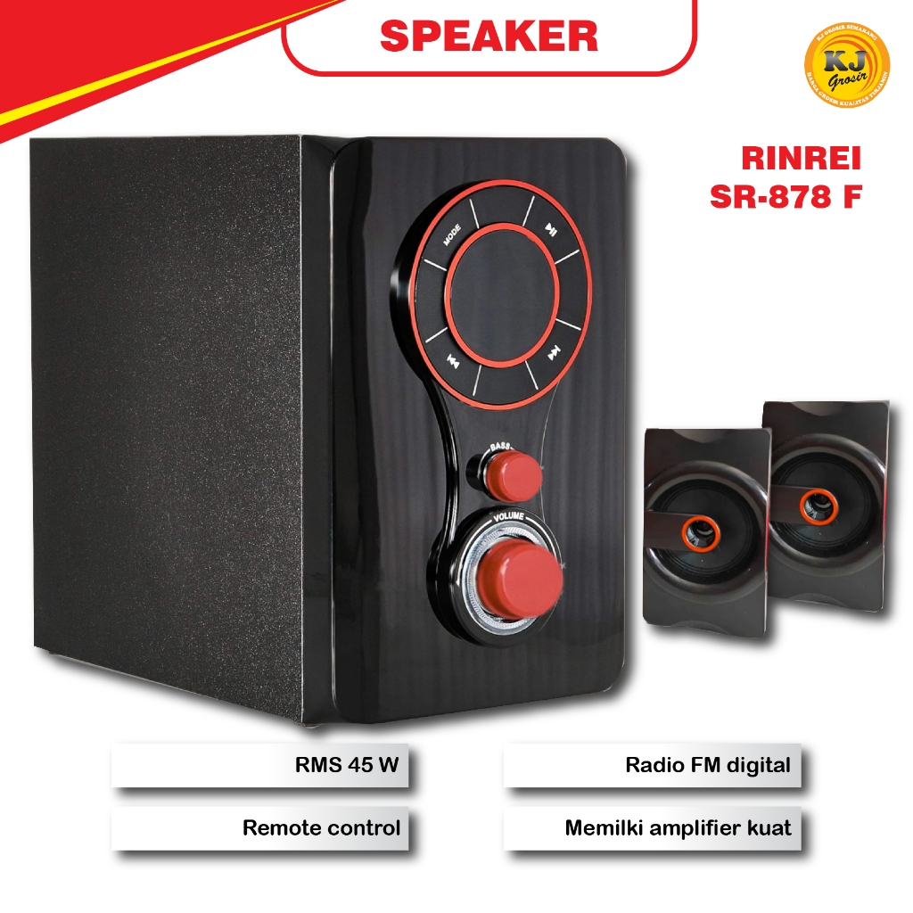 SPEAKER MINI RINREI SR 878 F - REKOMENDASI TERMURAH