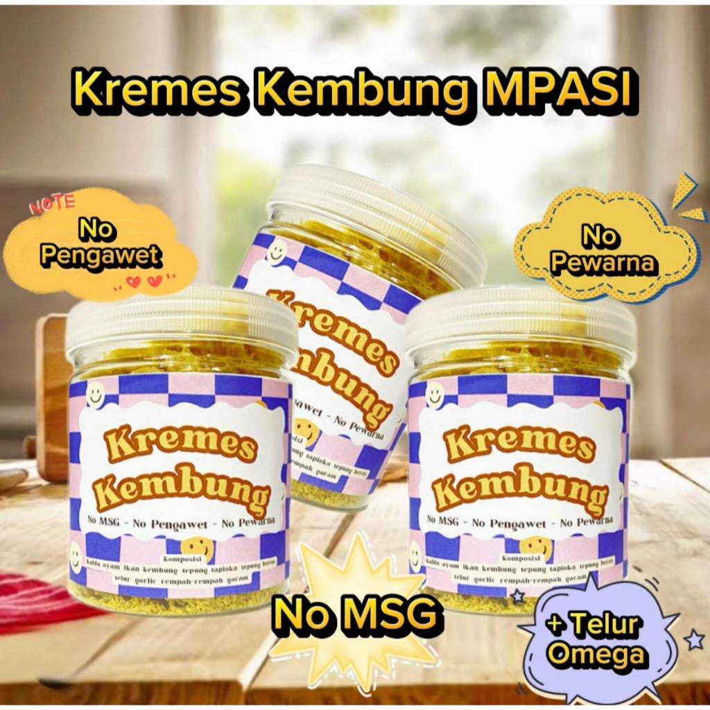 

Kremes Kembung NON MSG / Kremes Kembung NON MSG / Kremes Mpasi Bayi / Kremes Kembung / Kremesan Ayam / Kremesan Hati