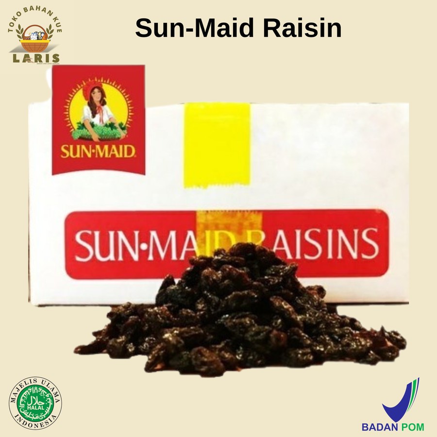 

SUNMAID KISMIS KEMASAN REPACK 100 GRAM