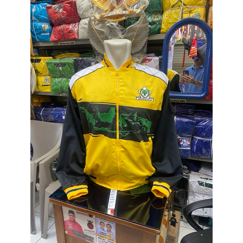 atribut Golkar | jaket golkar | jaket partai | atribut partai