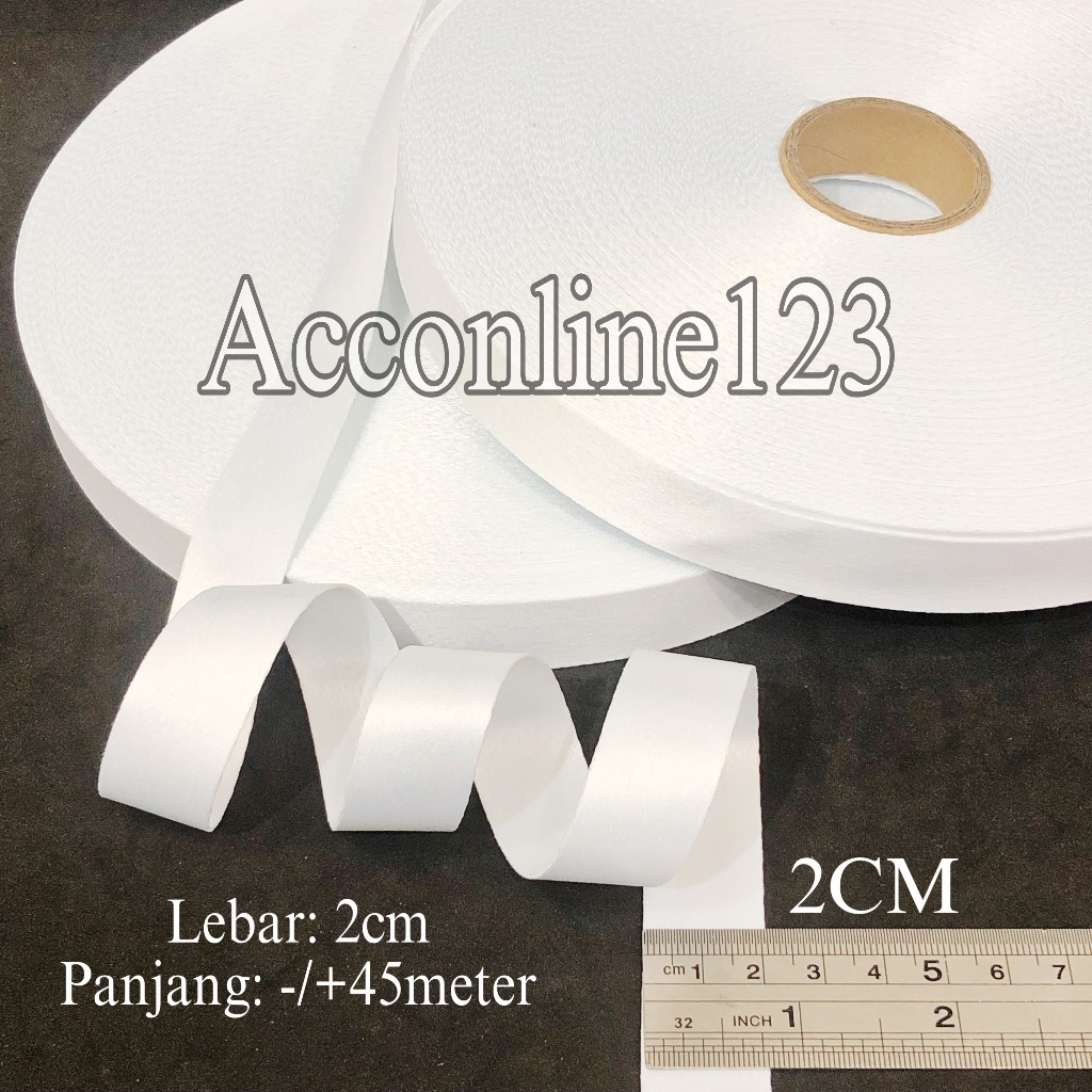 Tali Pita Tissue 2CM / Tali Lanyard Tissue 2CM (Pita Lanyard Tissue Printing Sublim) Per Roll