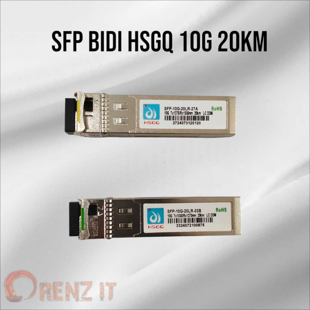SFP BIDI HSGQ 10G 20KM // 10G 40KM