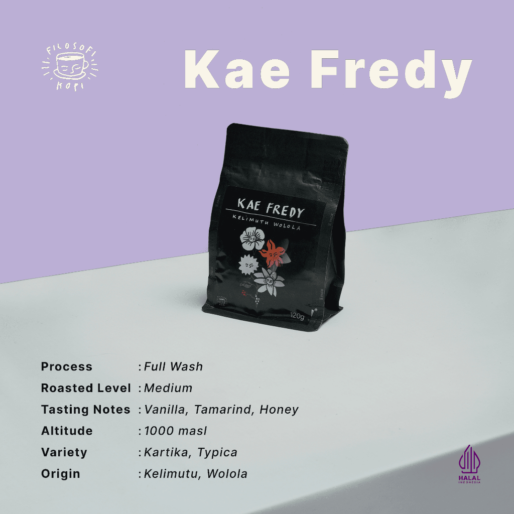 

Filosofi Kopi Beans - Kae Fredy Beans 120gr