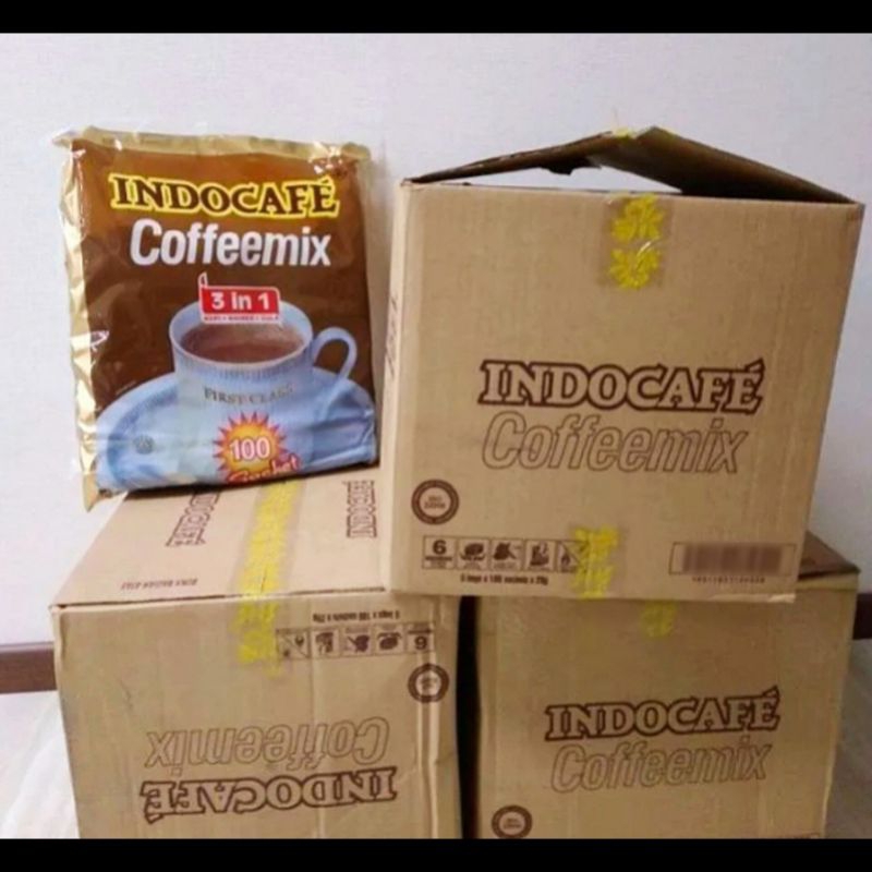 

Indocafe coffeemix 1 Dus isi 5 Pack/500 sachet