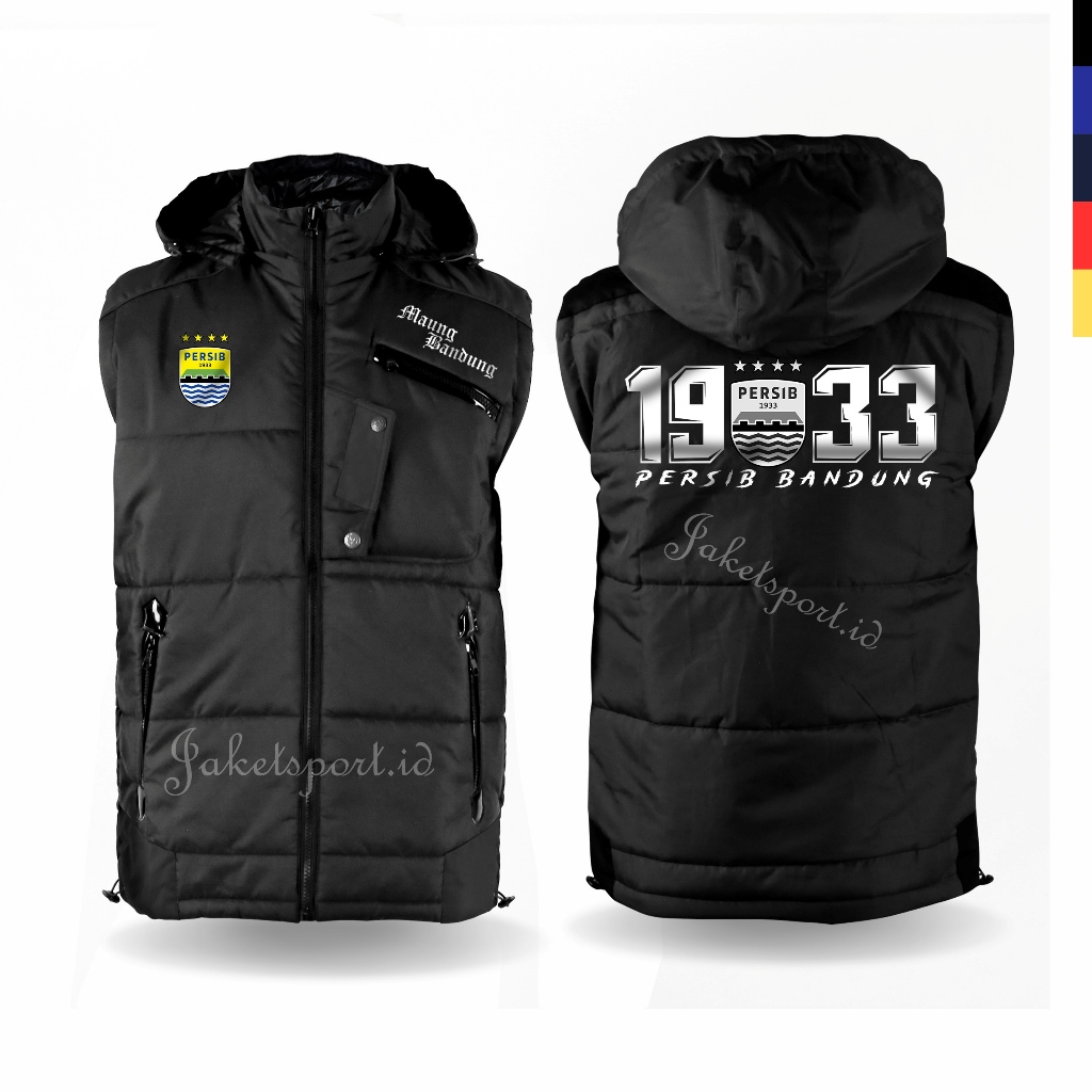 ROMPI PRIA 1933 PERSIB BINTANG 4 PERSIB BANDUNG HOODIE LEPAS PASANG PARASUT TEBAL GELEMBUNG CARGO