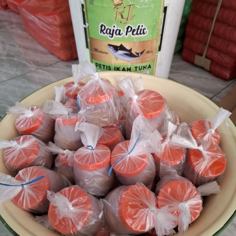 

Petis Ikan Tuna Asli Tanpa Bahan Pengawet RAJA PETIS Pamekasan Madura, Kemasan 100 gram. 1kg Bisa 10 Biji