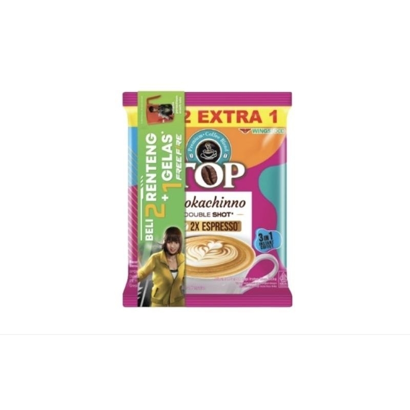 

Kopi Top moccachino 10 pcs bonus 5