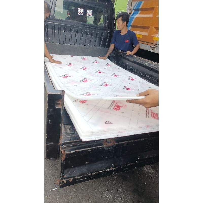 nylon sheet HDPE lembaran 3mm x 100 cm x 200 cm