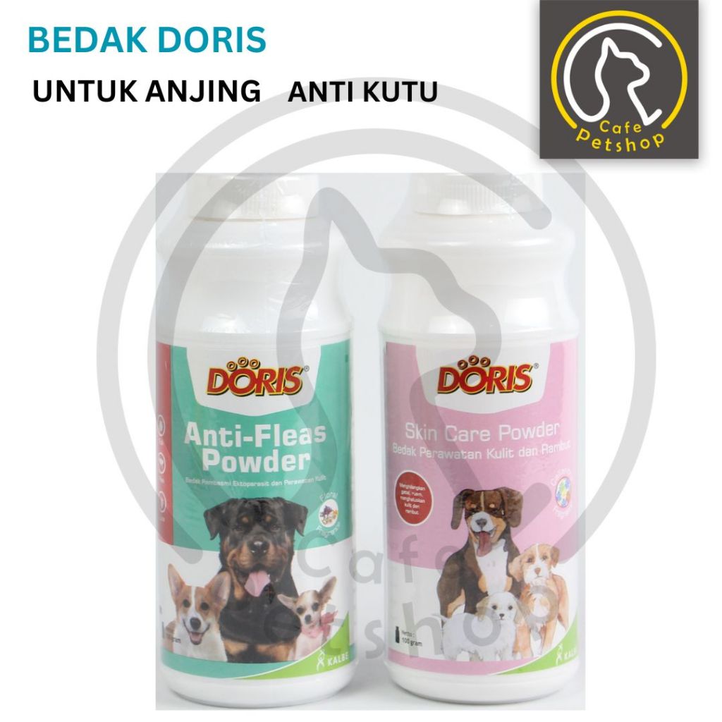 Doris Bedak Anti Kutu Anjing untuk Perawatan Kulit