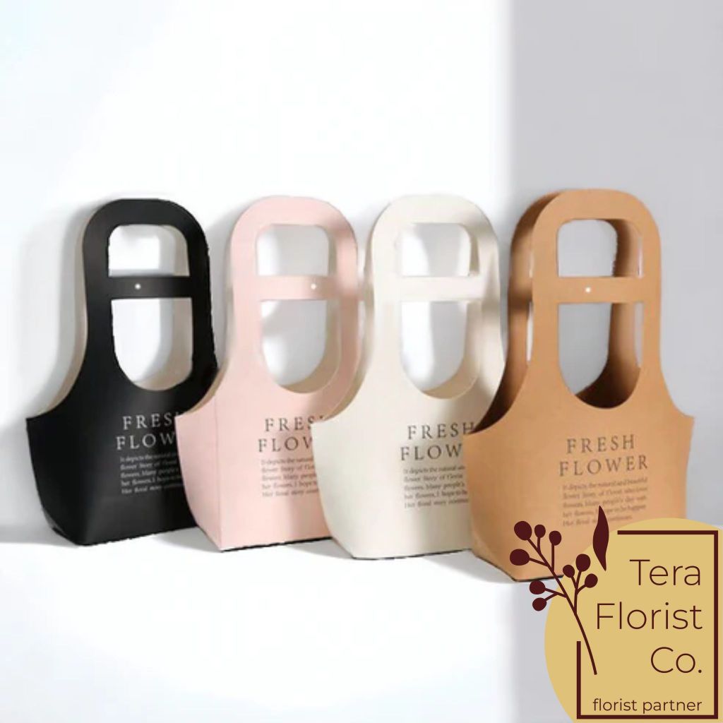 

TERA Fresh Florist Bag | Flower Box | Kotak Tenteng Bunga | Tas Bunga | Kotak Bunga | Handy Bag Florist | P.FFB
