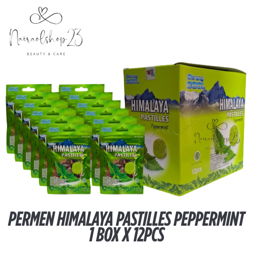 

Himalaya Pastilles Permen Peppermint 1 Box Isi 12pcs