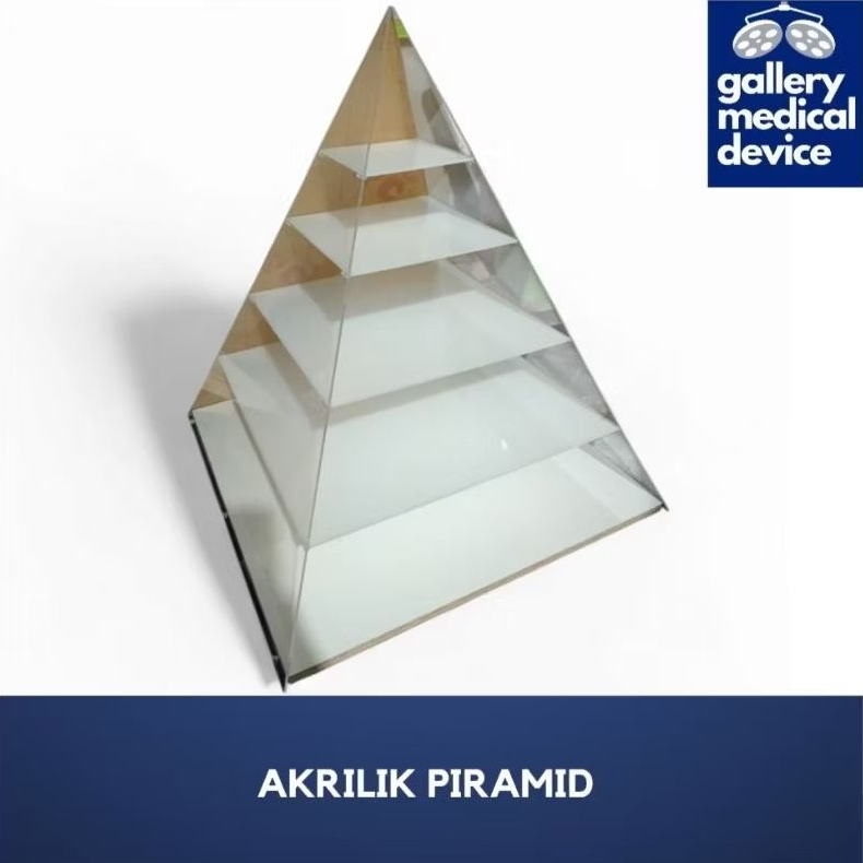 AKRILIK FOOD MODEL PIRAMID/PIRAMIDA FOOD MODEL AKRILIK