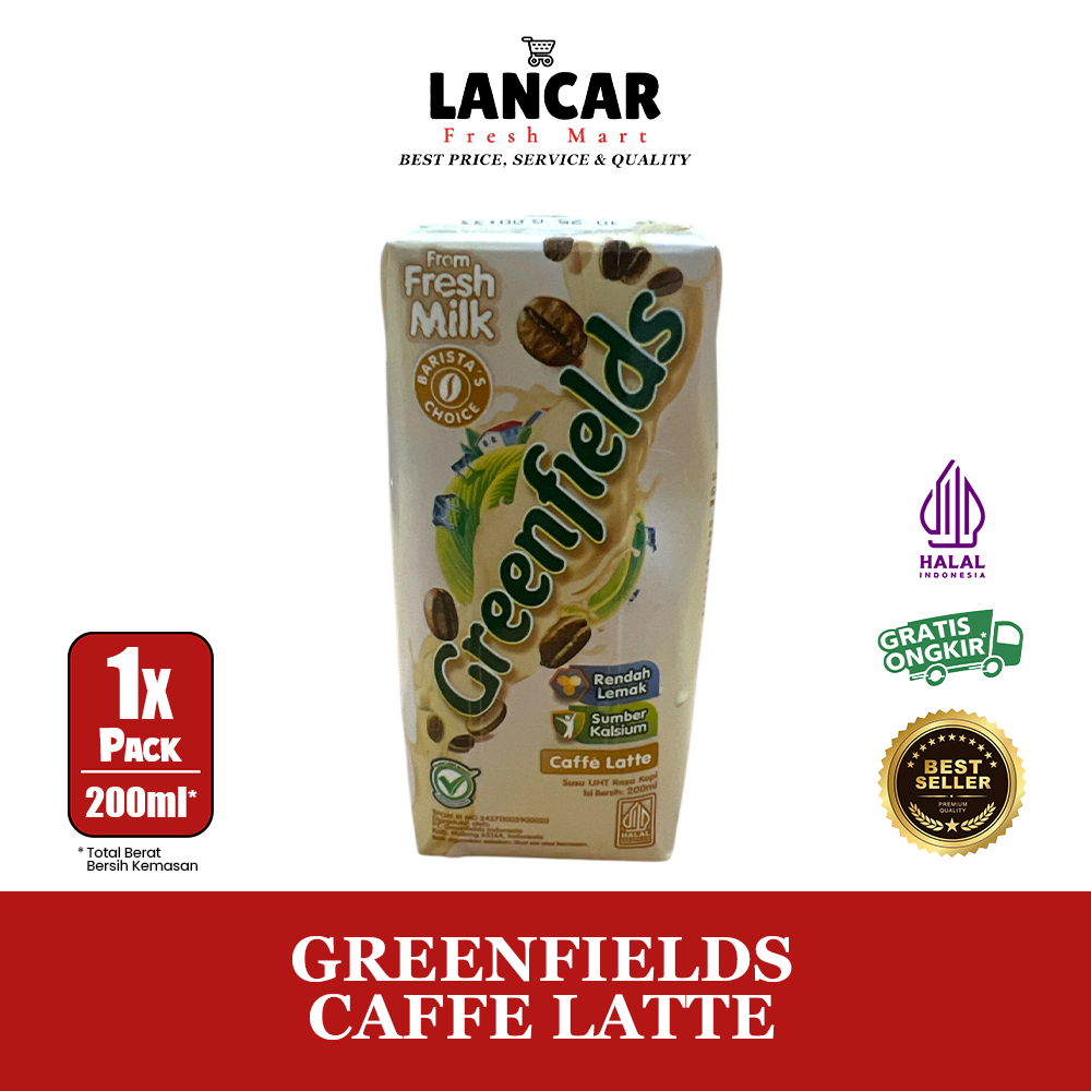 

SUSU GREEN FIELD 200ML-CAFFE LATTE