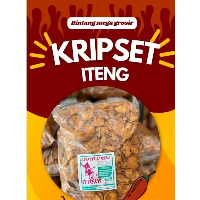 

TERMURAH BASRENG ITENG PEDAS 1 KG