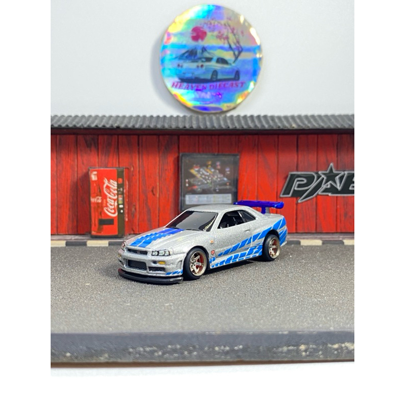 HotWheels fast and furious nissan skyline r34
