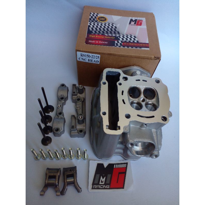 Super head sonic supra gtr cb150r 22/25 porting cnc mg racing