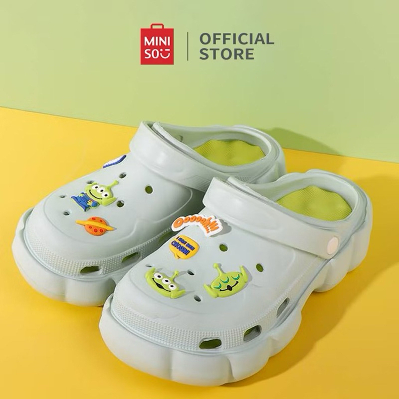 Sandal MINISO Slippers Hollow Series Sandal Empuk Tebal Sandal Lotso Sandal Pooh Sandal Alien