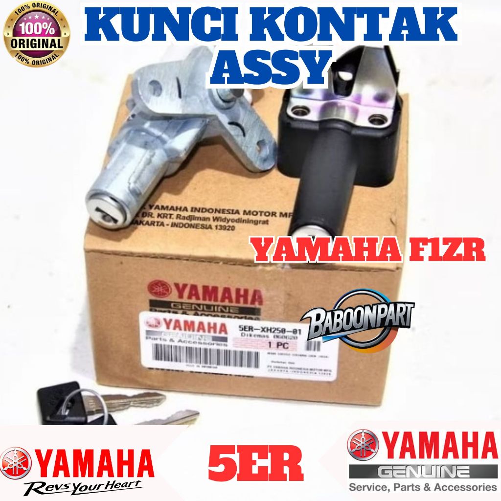 ORIGINAL KUNCI KONTAK ASSY 1 SET YAMAHA F1ZR