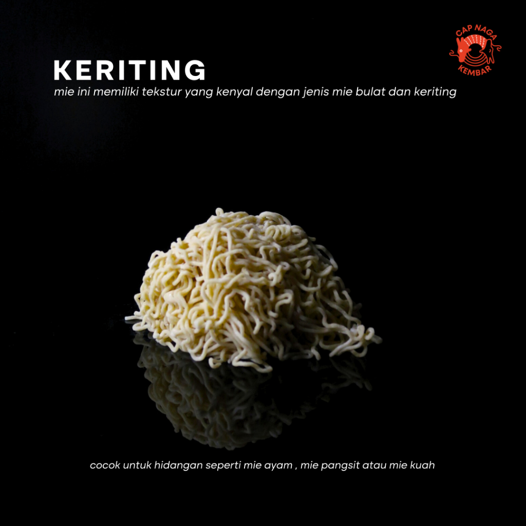 

Cap Naga Kembar - Mie Basic | Mie Keriting | Mie Gepeng | Mie Kasar