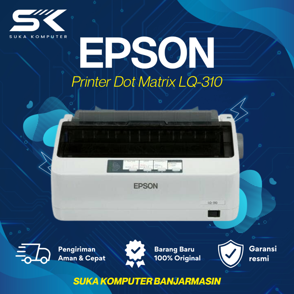 Printer Epson LQ-310 Printer Dot Matrix Printer Nota Invoice