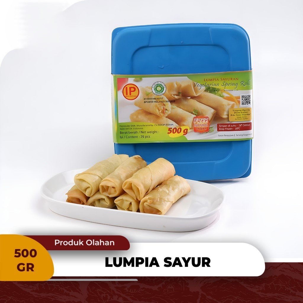 

INDOPERTAMA LUMPIA SAYUR 500GR