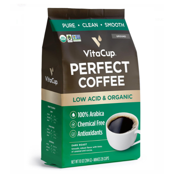 

VitaCup Perfect Low Acid Coffee Ground - 284gram