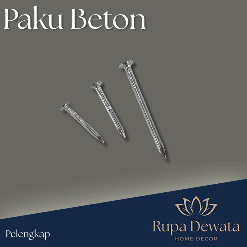 Paku Beton 2.5cm - 5cm
